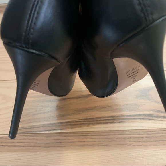 SCHUTZ | Shoes | Schutz Tennie
Elegant Black Laceup Ankle Bootie - Picture 9 of 10